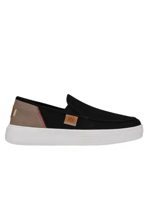 Hey Dude Women's Sunapee Craft Linen Black Shoes