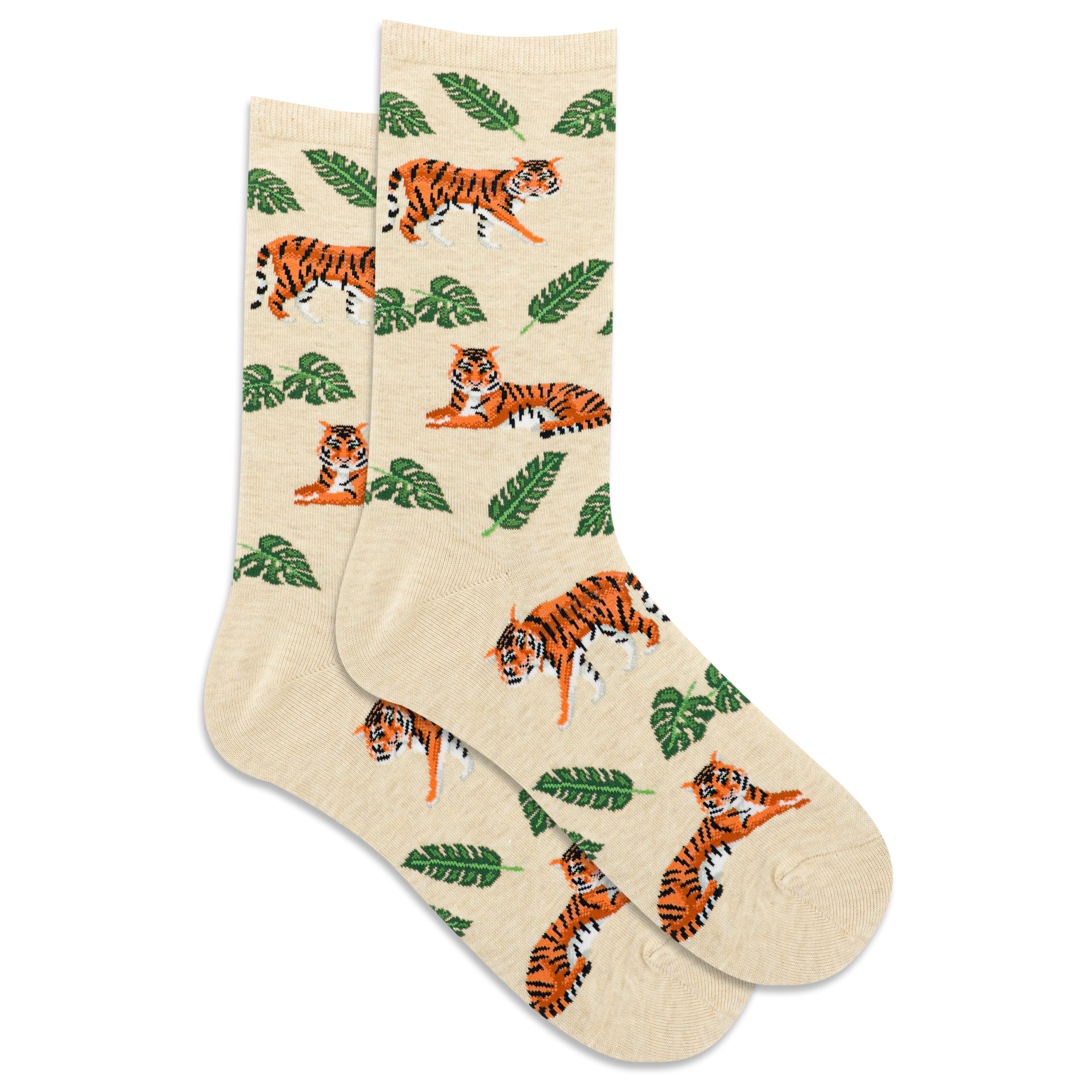 HOTSOX Women's Tigers Crew Sock