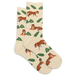 HOTSOX Women's Tigers Crew Sock