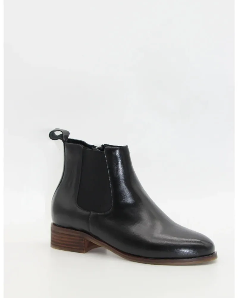 Human Shoes Swim Tan Leather Ankle Boots