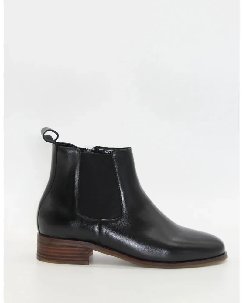 Human Shoes Swim Tan Leather Ankle Boots