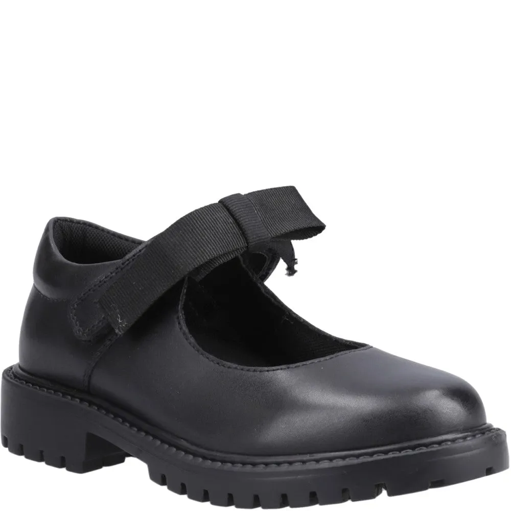 Hush Puppies Astrid Bow Junior School Shoes