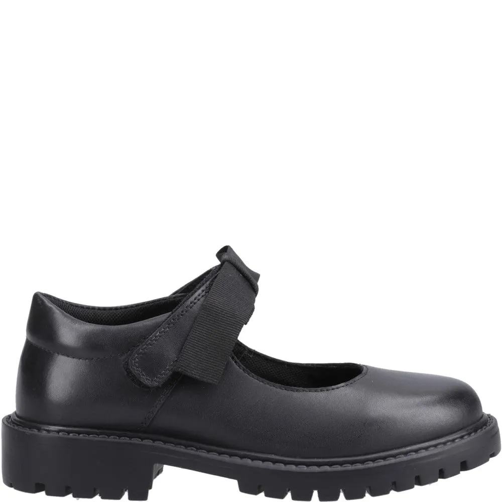 Hush Puppies Astrid Bow Junior School Shoes
