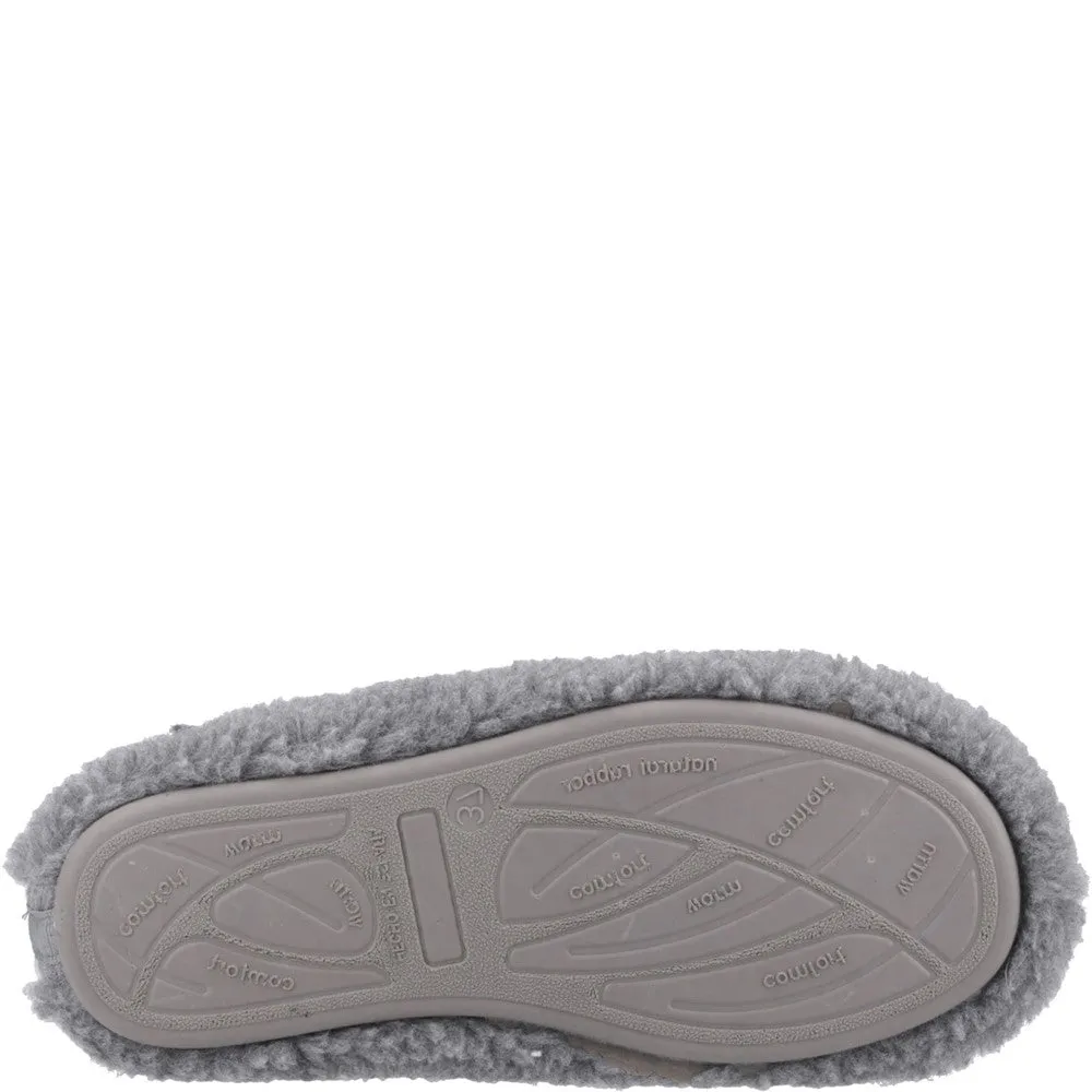 Hush Puppies Good Slipper Teddy Mule
