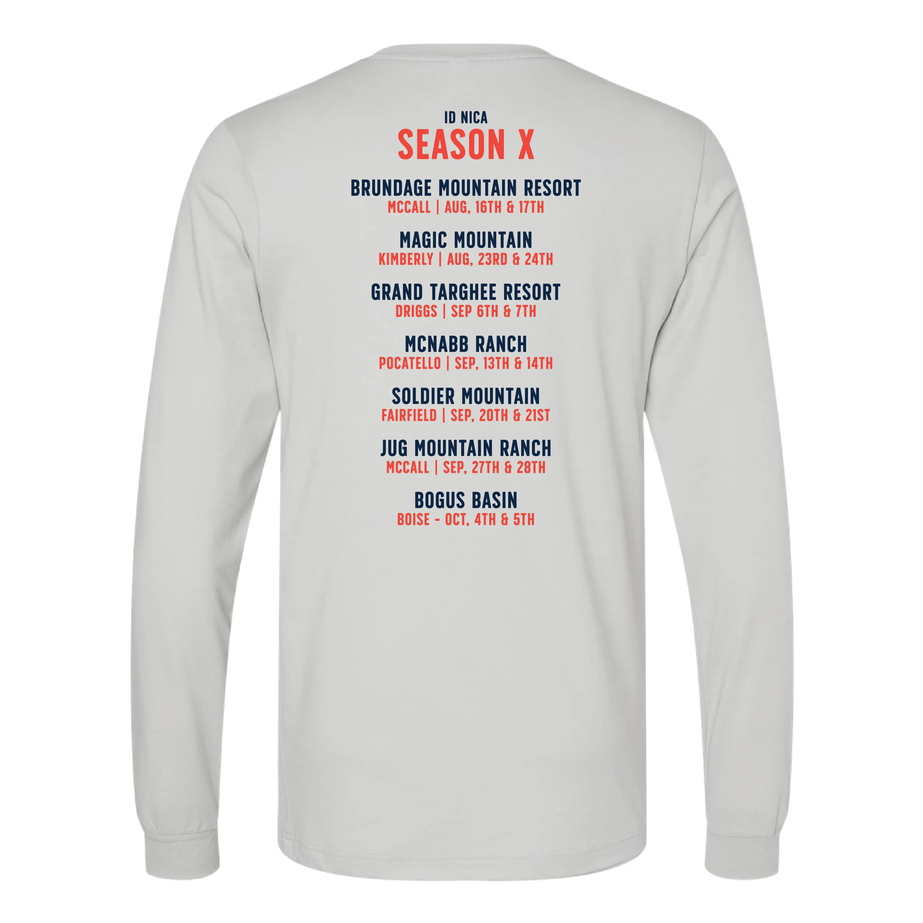 Idaho NICA 2024 Championship Tee
