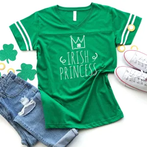Irish Princess - Women’s Cotton/Poly Football Tee