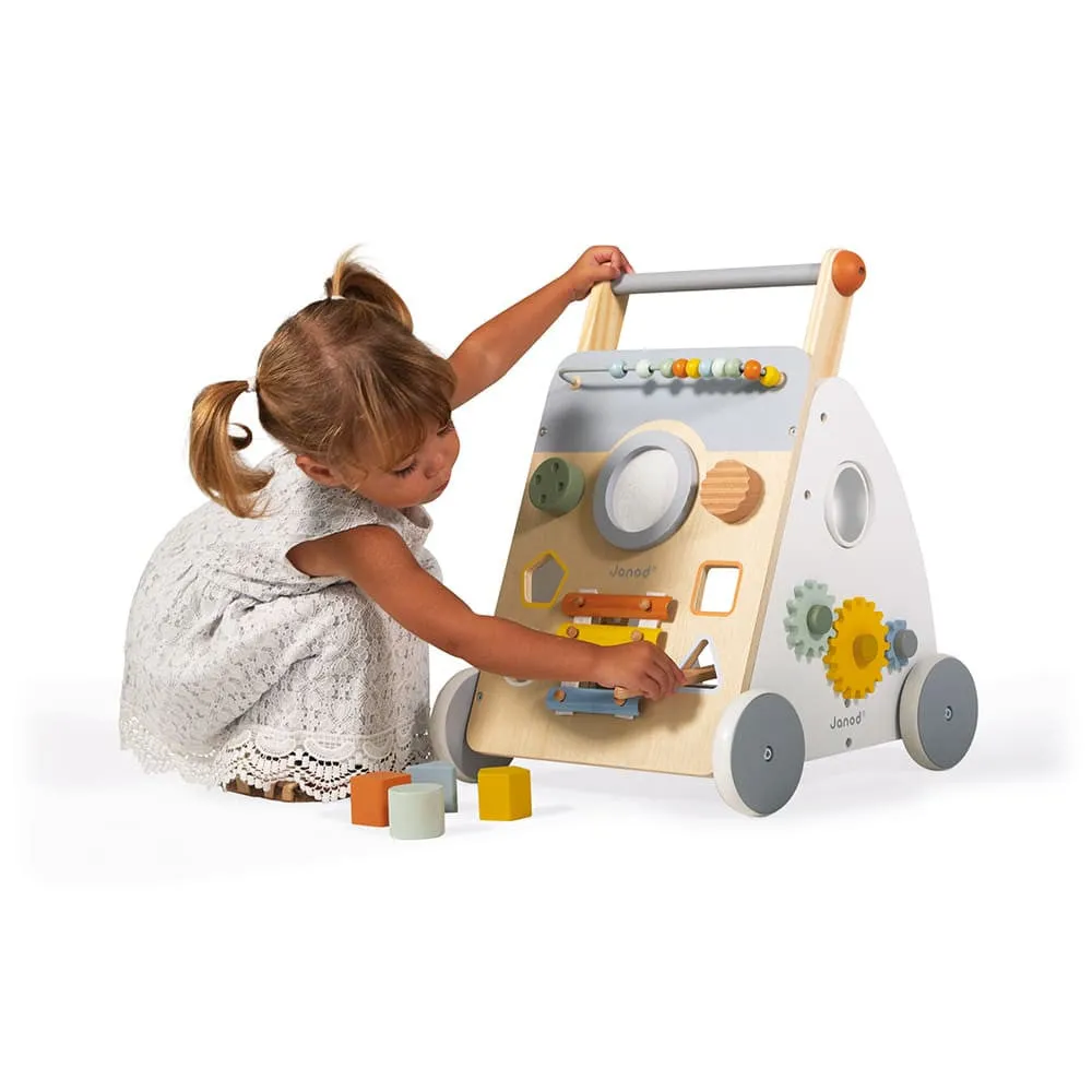 Janod Sweet Cocoon Wooden Multi-Activity Trolley