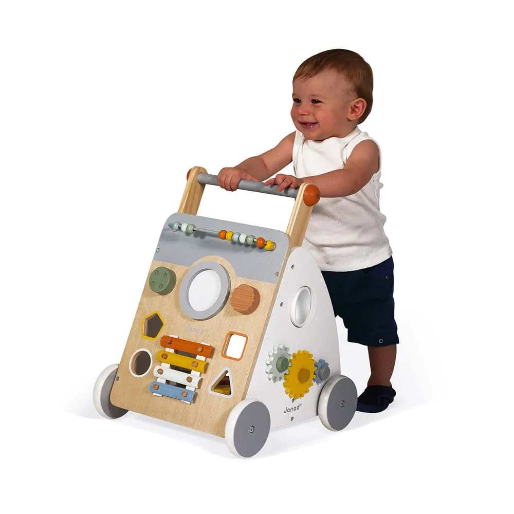 Janod Sweet Cocoon Wooden Multi-Activity Trolley