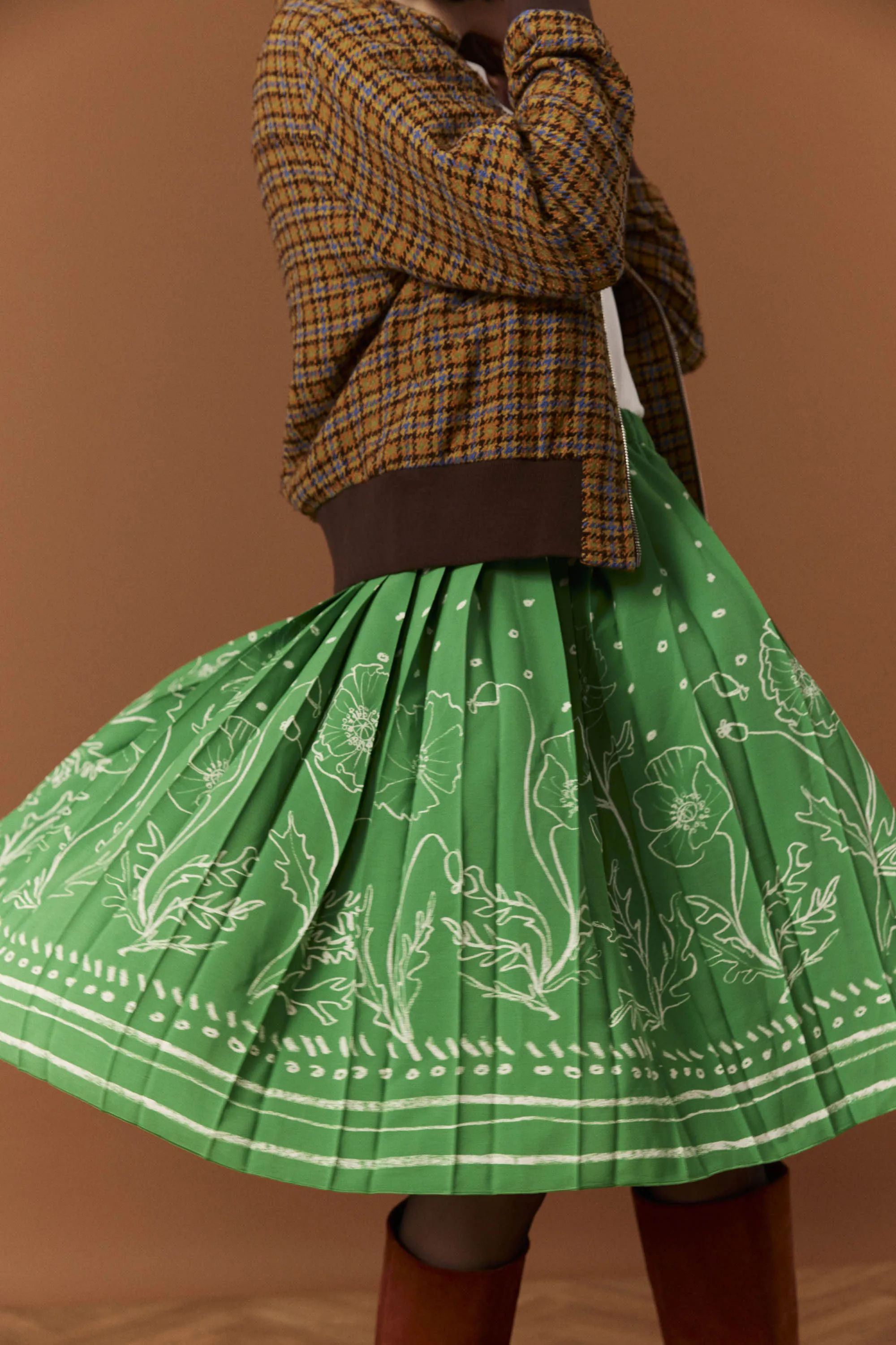 JUPE JULIETTE VERTE