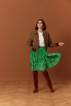 JUPE JULIETTE VERTE