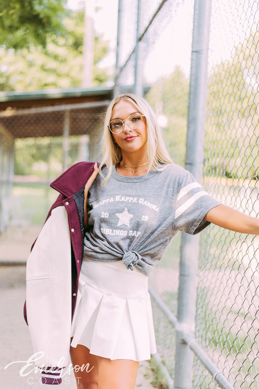 Kappa Kappa Gamma Siblings Day Jersey Tee