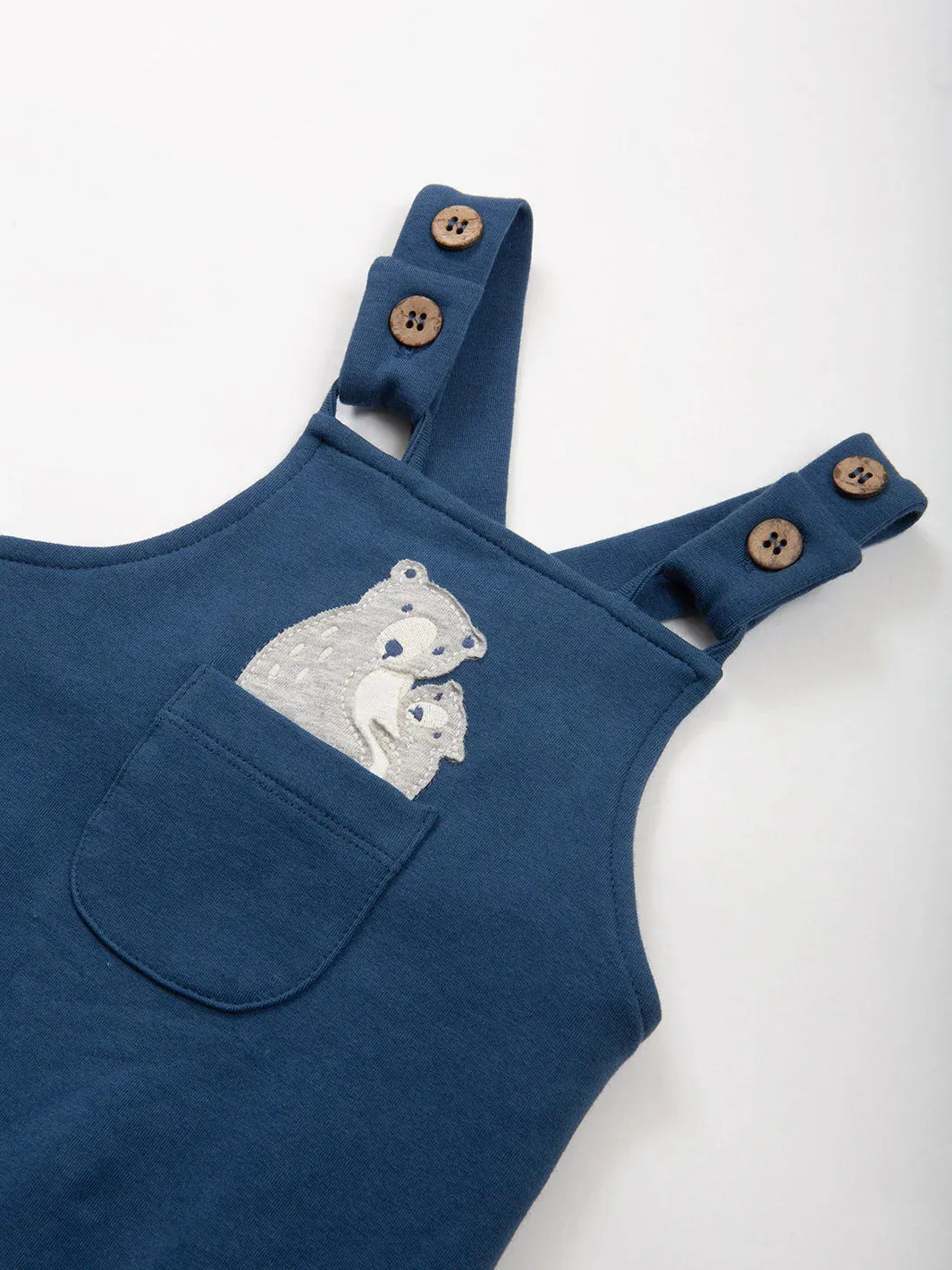 KITE| Snuggle bear dungarees
