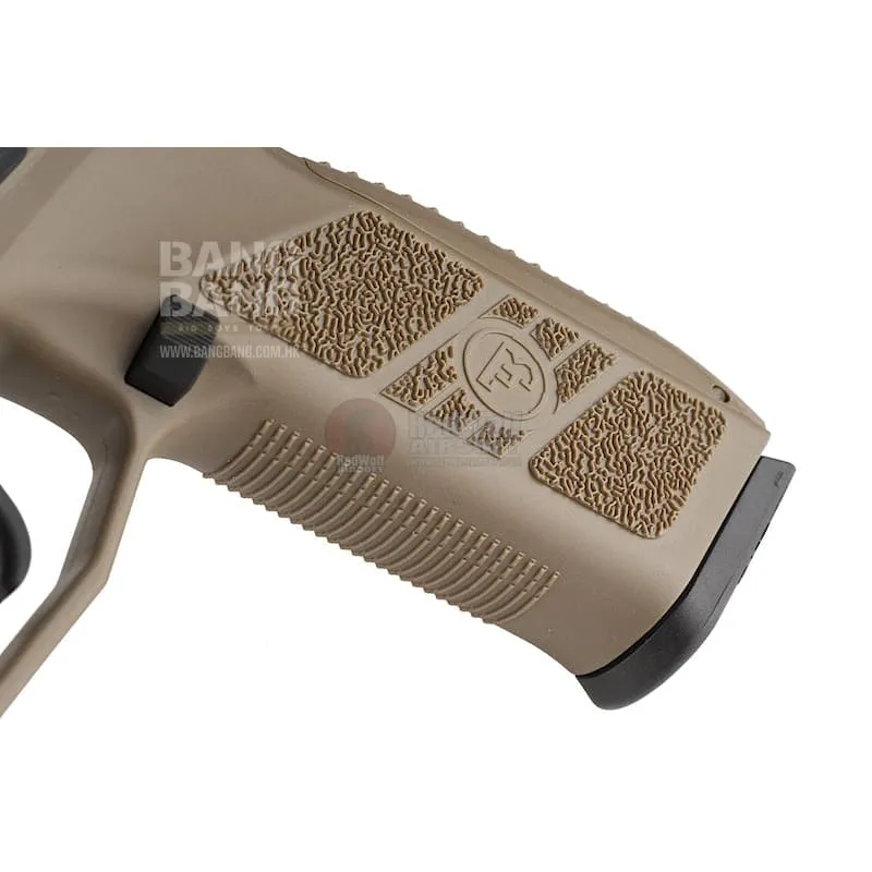 KJ Works CZ P-09 Duty (ASG Licensed) CO2 Version - TAN