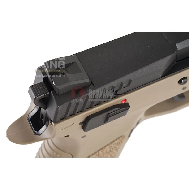 KJ Works CZ P-09 Duty (ASG Licensed) CO2 Version - TAN