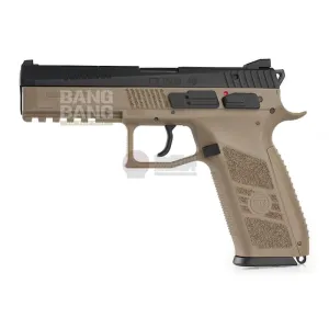 KJ Works CZ P-09 Duty (ASG Licensed) CO2 Version - TAN