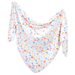 Knit Swaddle Blanket- Webster