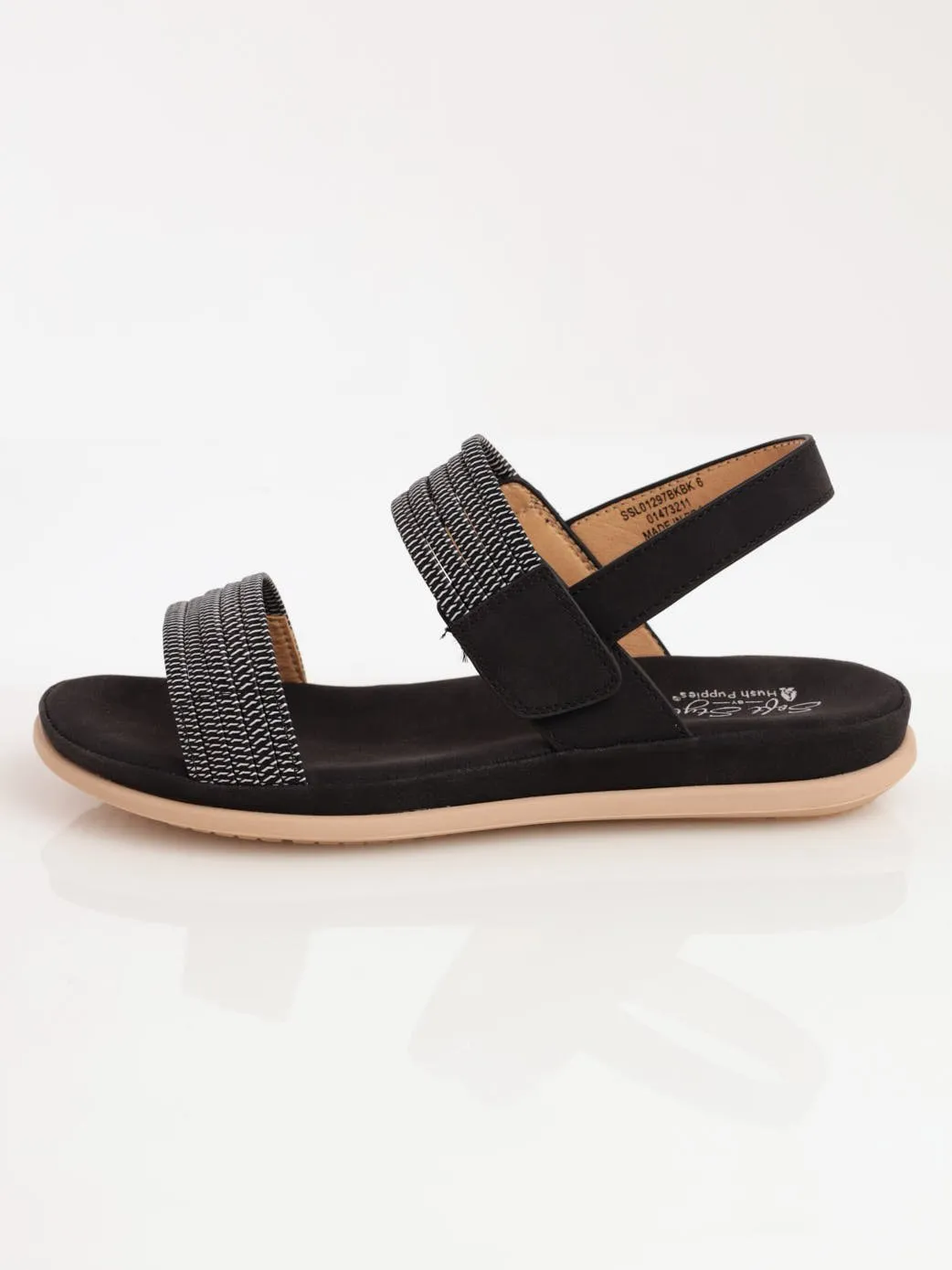 Ladies Soft Style Soft Irene Sandal - Black