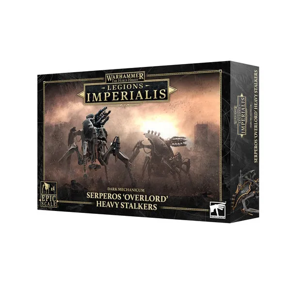 Legions Imperialis Dark Mechanicum Serperos Overlord Heavy Stalkers.