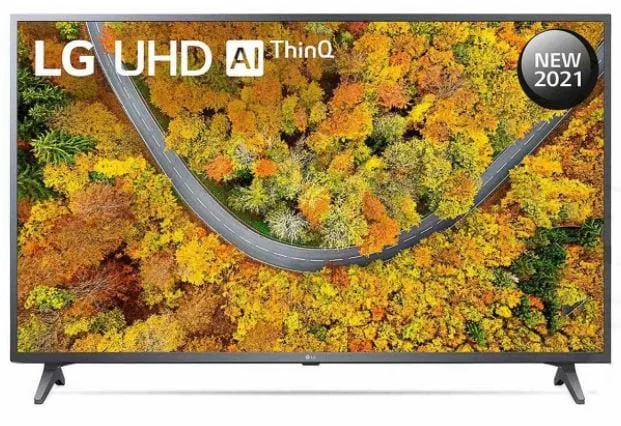 LG 75" UHD Smart TV ThinQ AI 75UP7550PVC