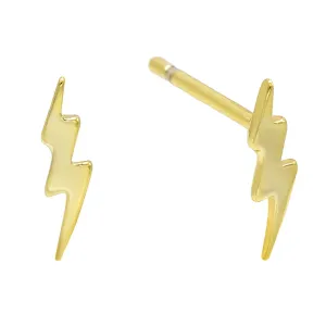 Lightning Bolt Stud Earring