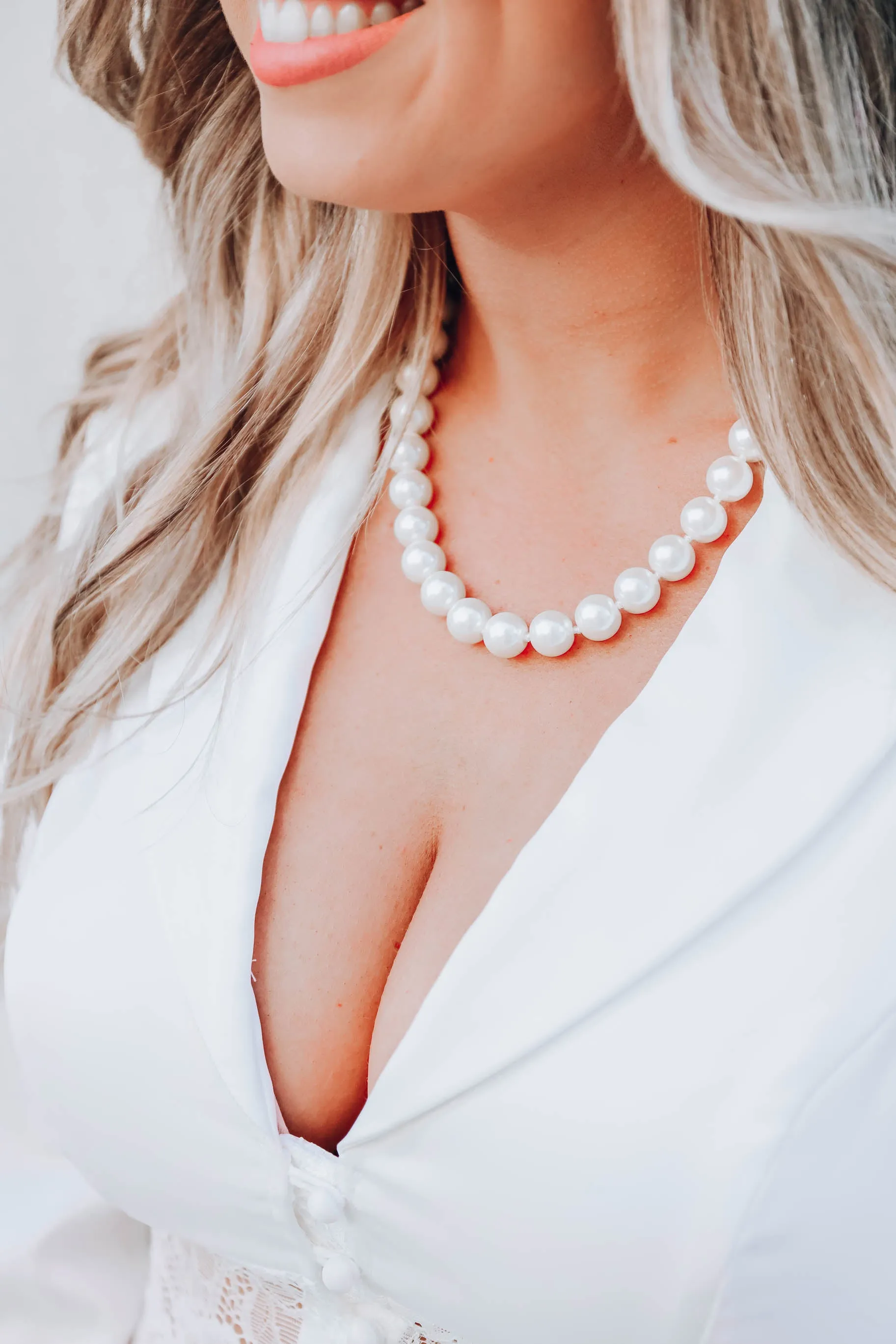 Listen Closely Pearl Necklace