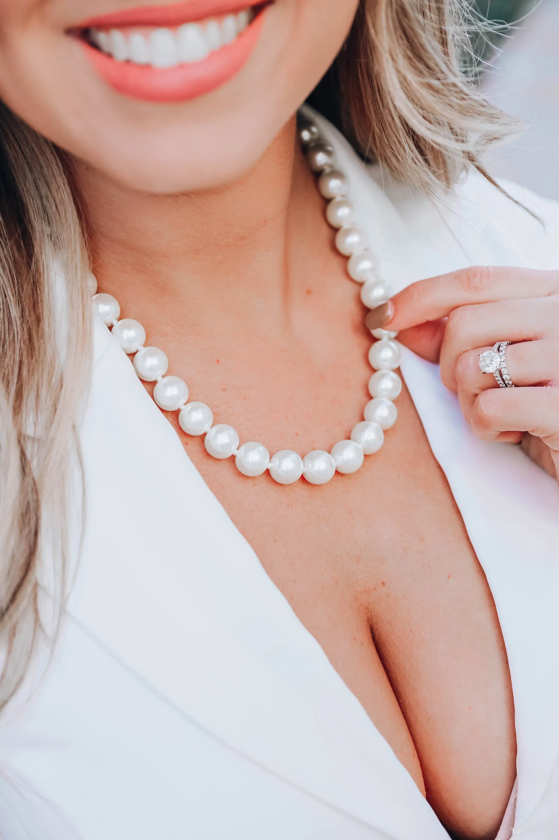Listen Closely Pearl Necklace