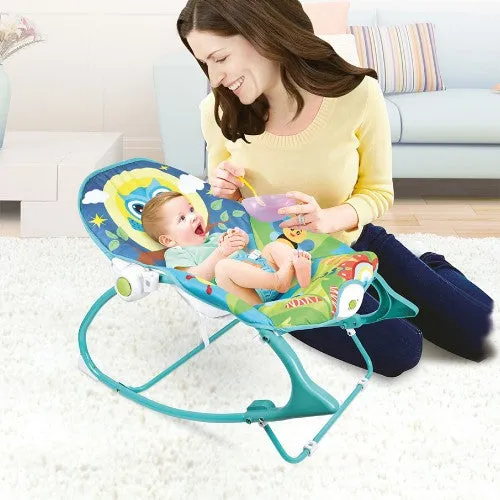 Lucky Baby Infant to Toddler Rocker (Vibration/Music) - Owl