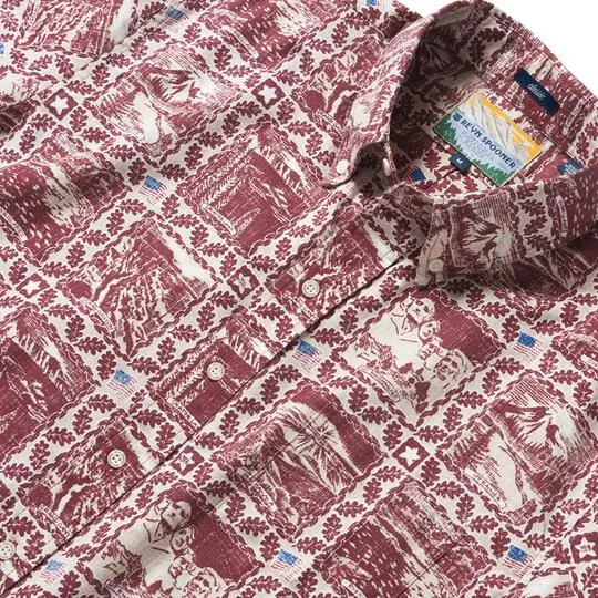 M480612519 Reyn Spooner Summer Commemorative Button Front Shirt