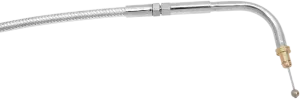 Magnum 52128HE Polished Stainless Steel High Efficiency Braided Clutch Cable - 70 11/16in.