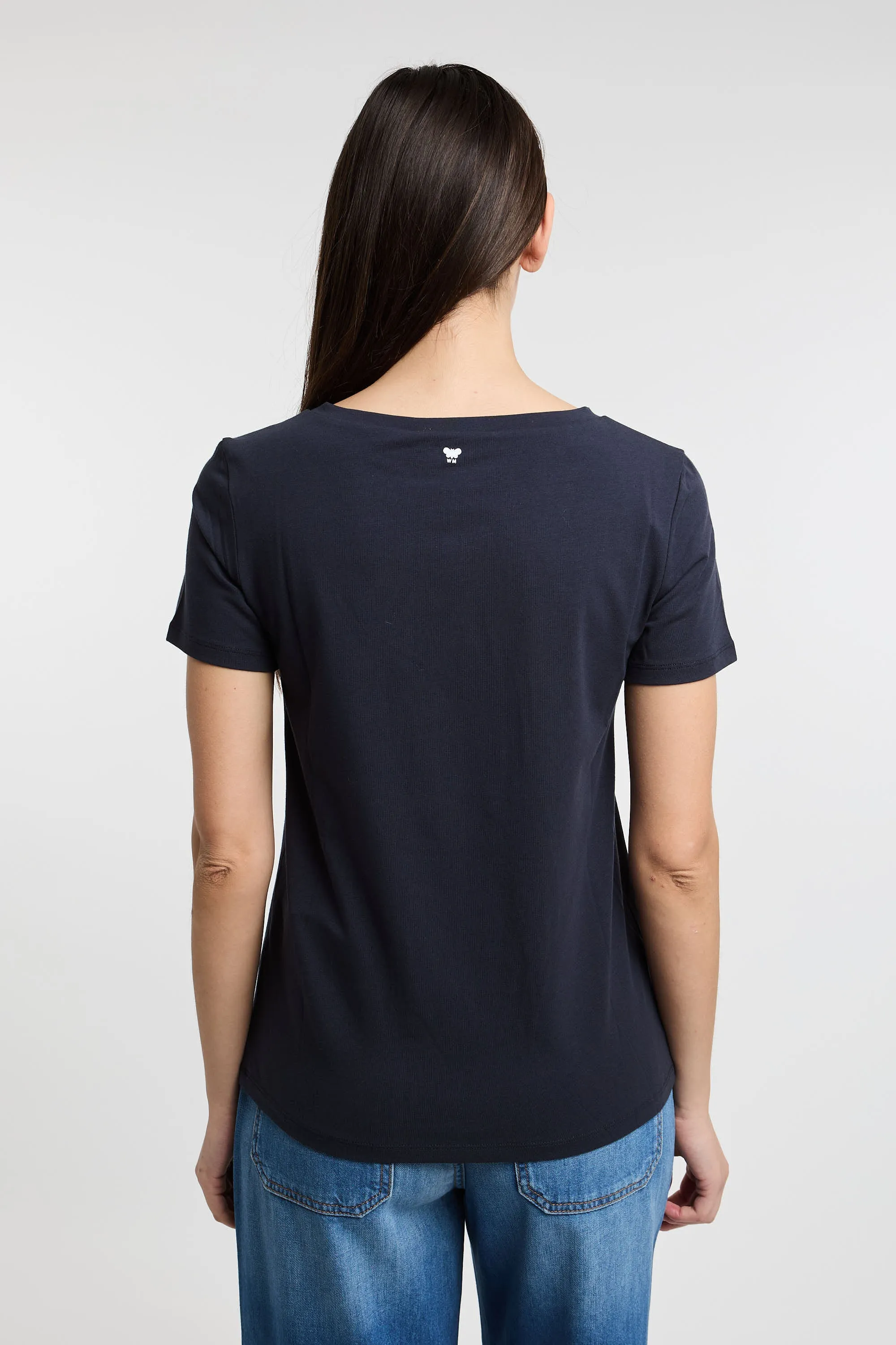 Max Mara Weekend T-Shirt Mezza Manica Blu