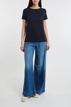 Max Mara Weekend T-Shirt Mezza Manica Blu