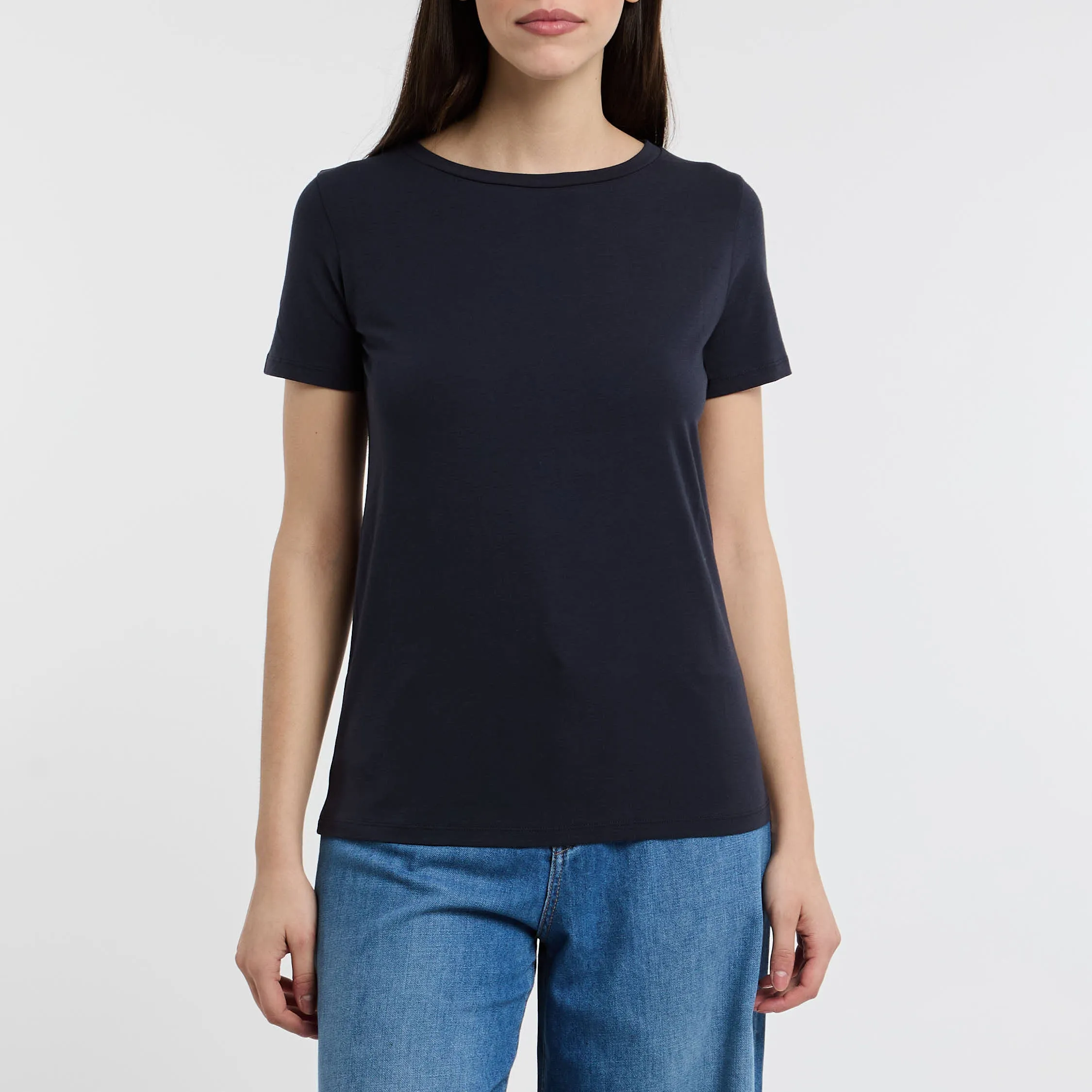 Max Mara Weekend T-Shirt Mezza Manica Blu