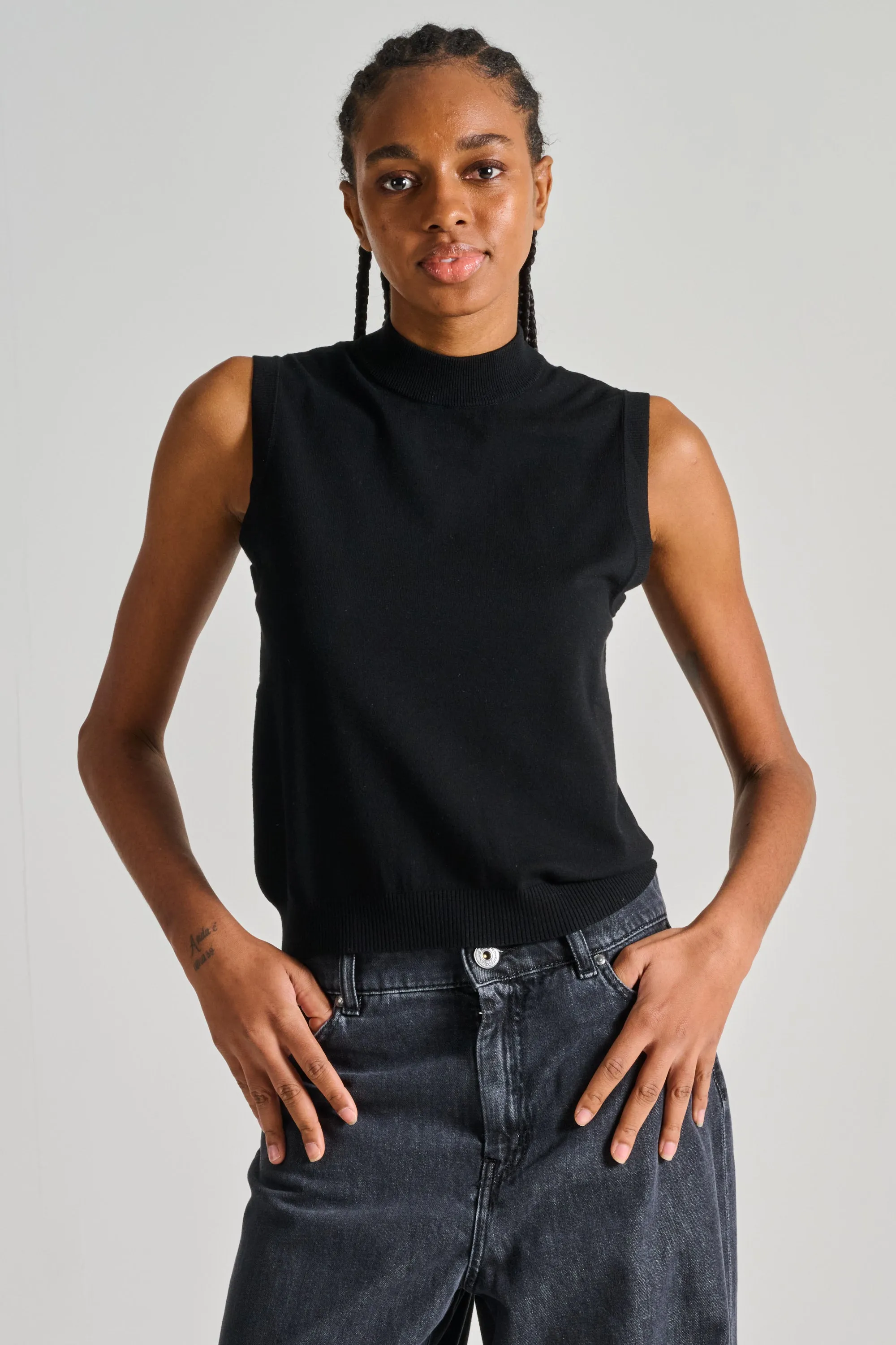 Max Mara Weekend Top Nero Donna