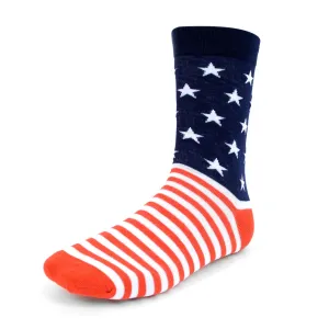 Men's American Flag Novelty Socks