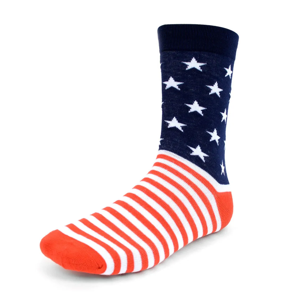 Men's American Flag Novelty Socks
