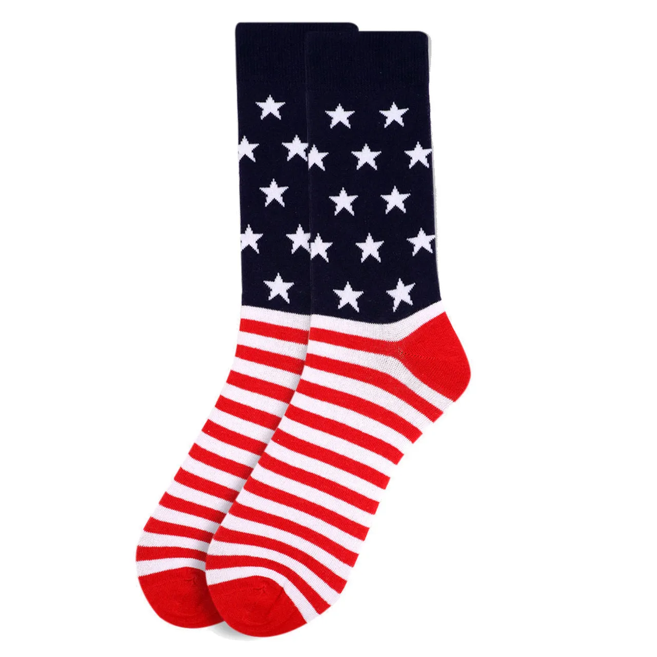 Men's American Flag Novelty Socks