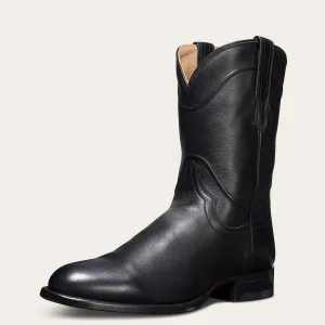 Men's Short Boots Mid-tube Sleeve Low-heel Boots