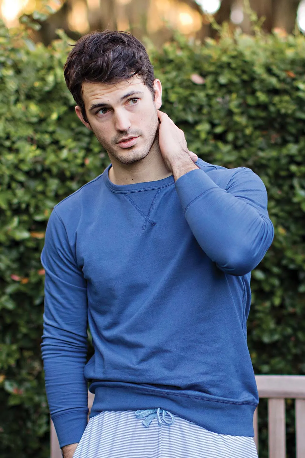 Men's Sweatshirt in Navy