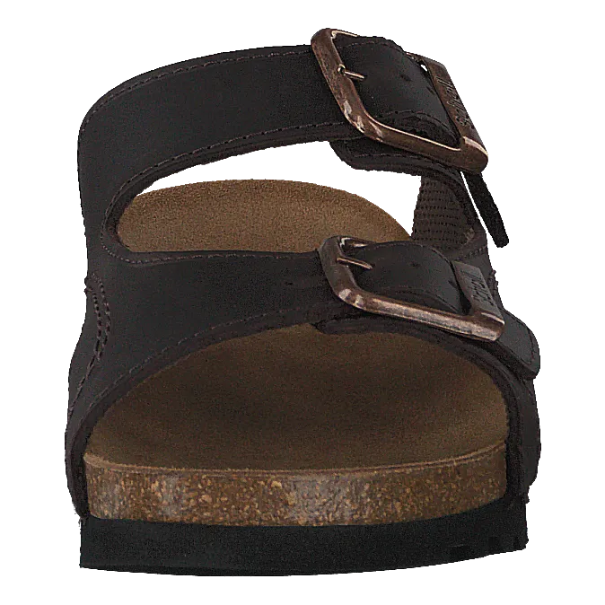 Moldava Wg Ad Oiled Leather Dk Brown/rose Gold