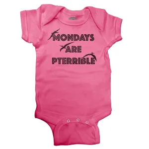 Mondays Are Pterrible Infant Bodysuit - Unisex Fit