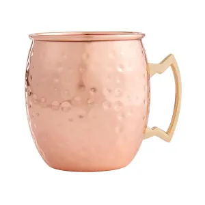 Moscow Mule Mug - Hammered Copper