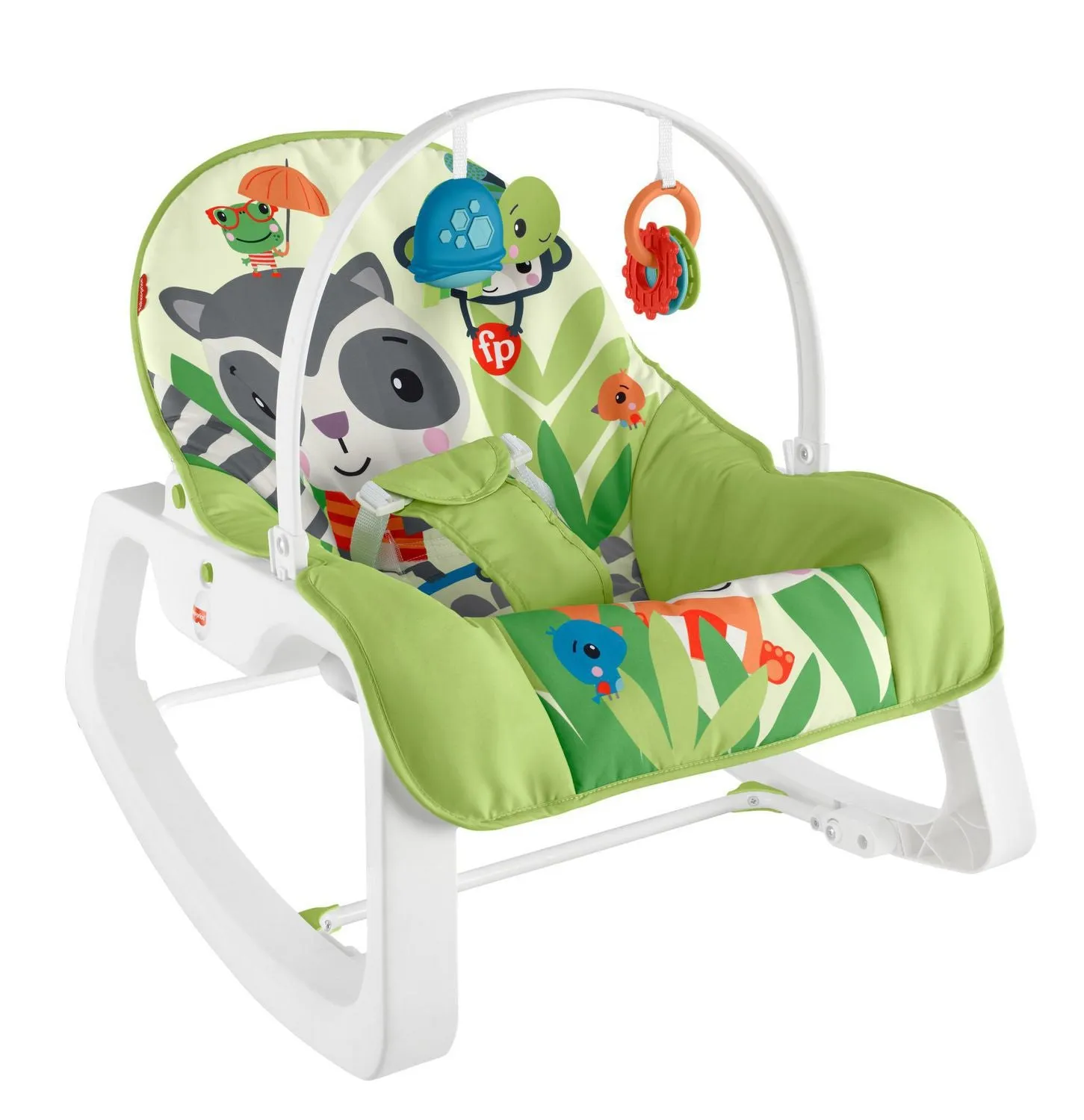 New in box! Fisher-Price Infant-to-Toddler Rocker Green Rocker! Use from birth until child weighs 40 lb