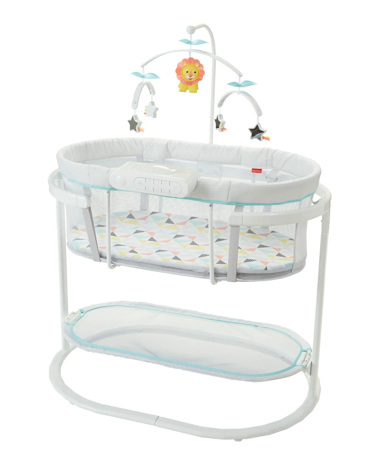 New in box! Fisher-Price Soothing Motions Bassinet! From soothing sways, music and sounds to calming vibrations, light projection and more! Retails $16O 
