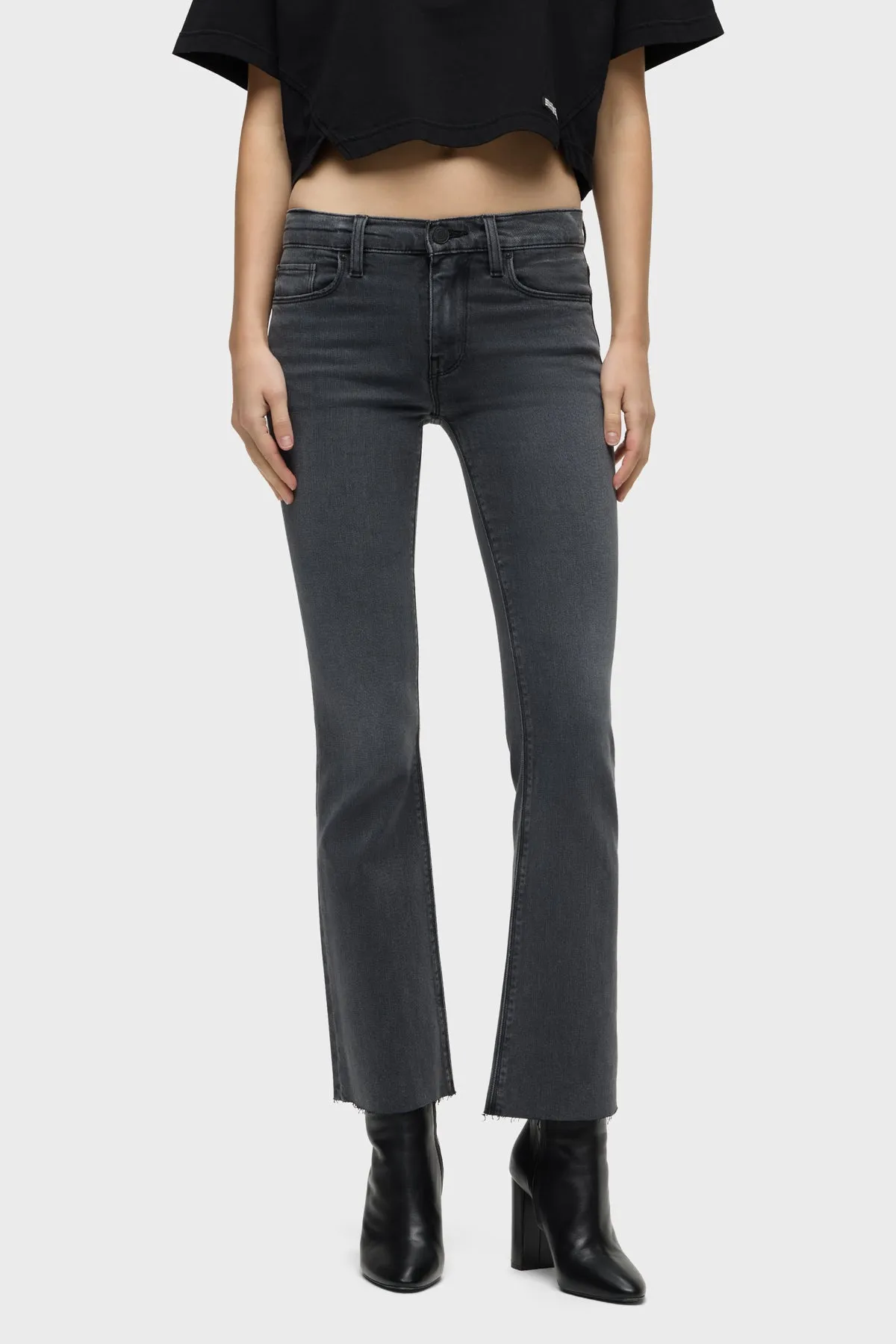 Nico Mid-Rise Bootcut Barefoot Jean