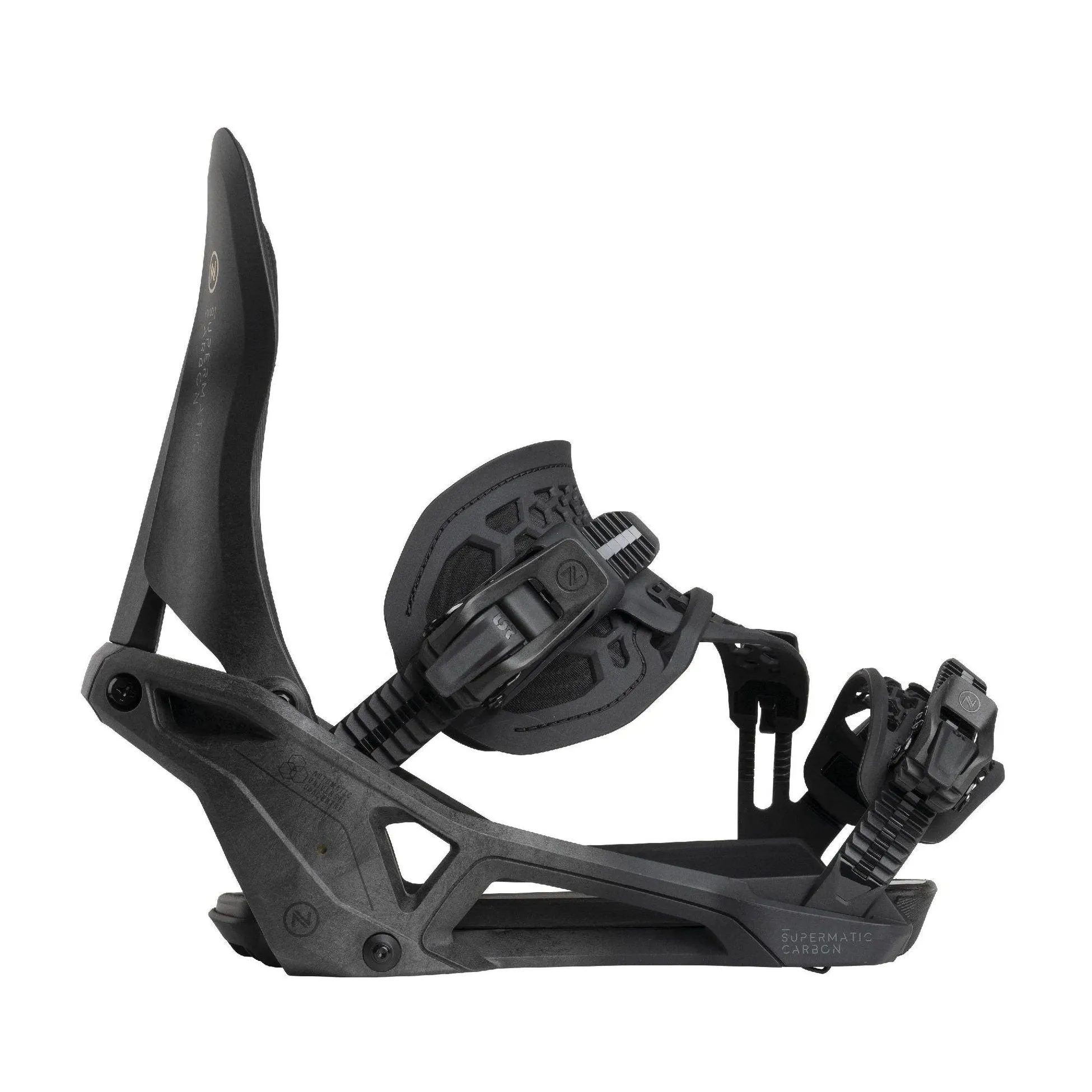 Nidecker Supermatic Carbon bindings - Black
