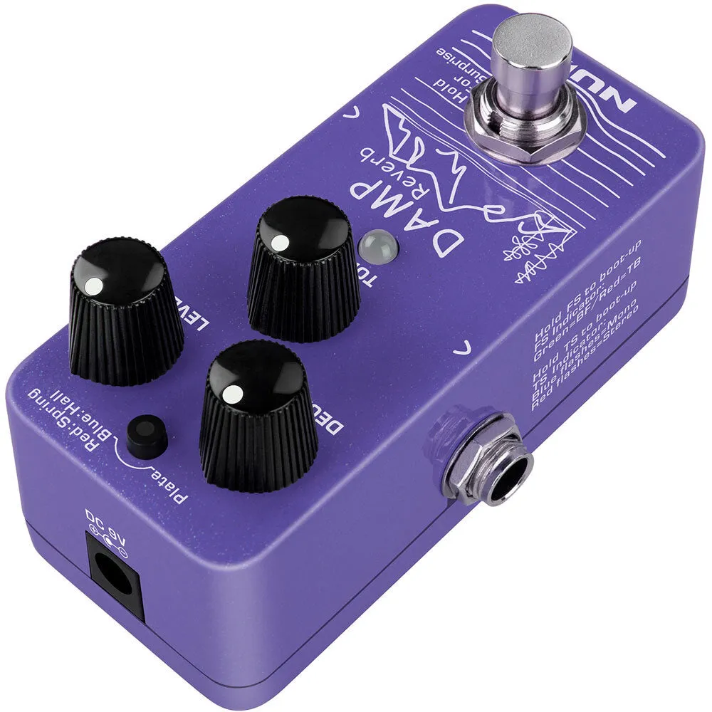 NUX Mini Core Series "Damp" 3-Mode Reverb Effects Pedal