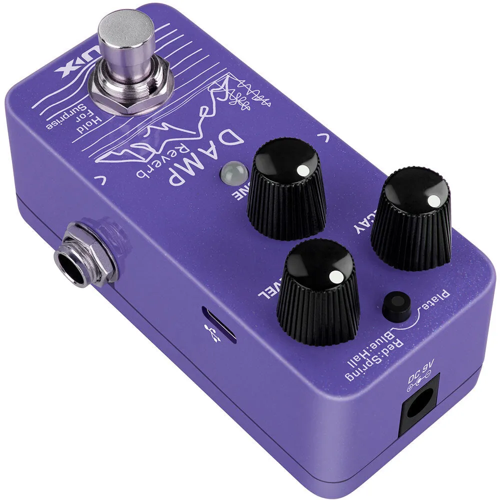 NUX Mini Core Series "Damp" 3-Mode Reverb Effects Pedal