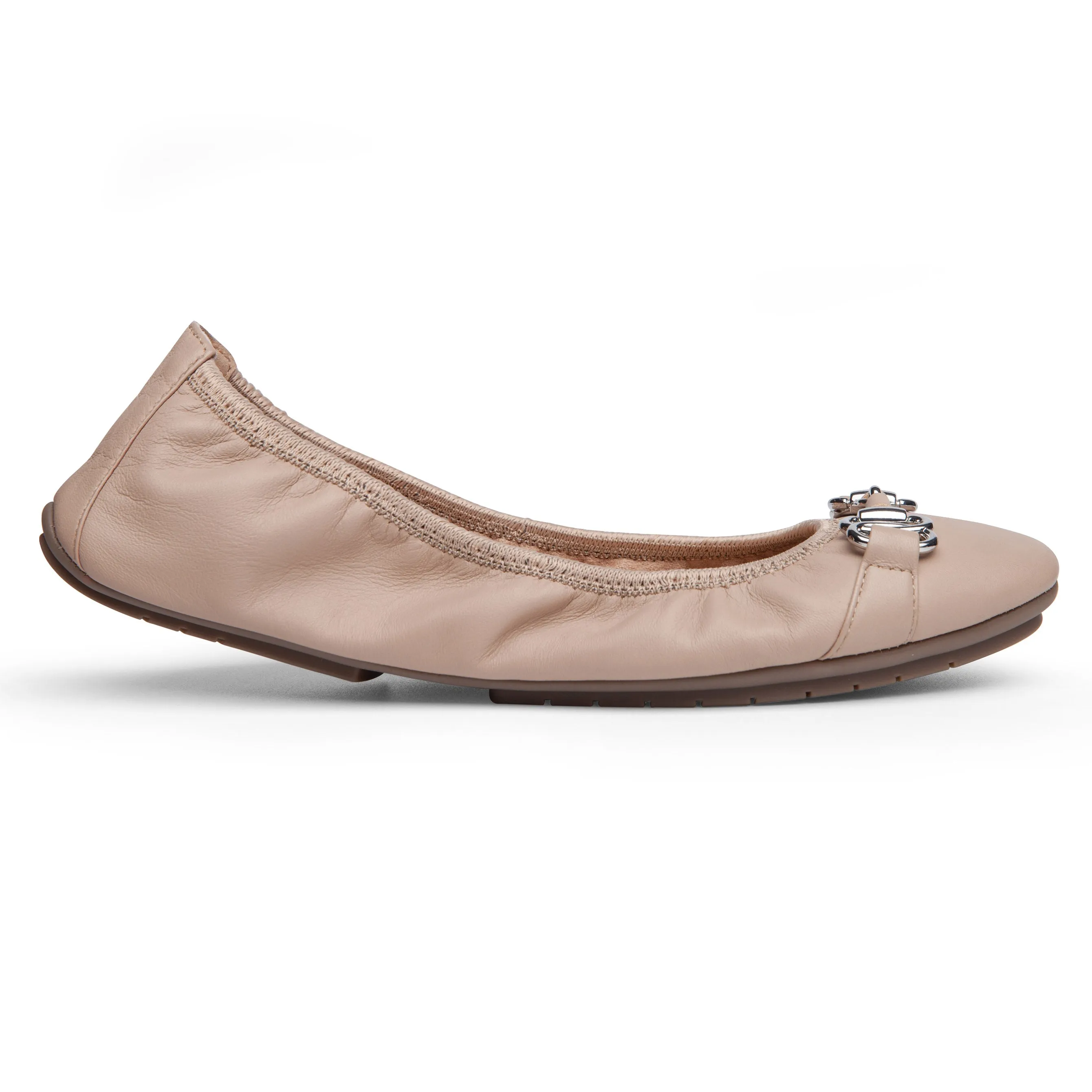 Olympia Ballet Flat w/ Ornament