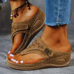Orthopedic Slip-On Sandals | Comfortable & Stylish | Arch Support