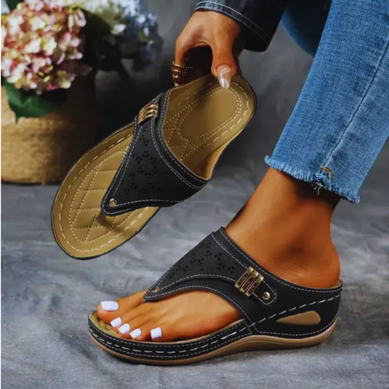 Orthopedic Slip-On Sandals | Comfortable & Stylish | Arch Support